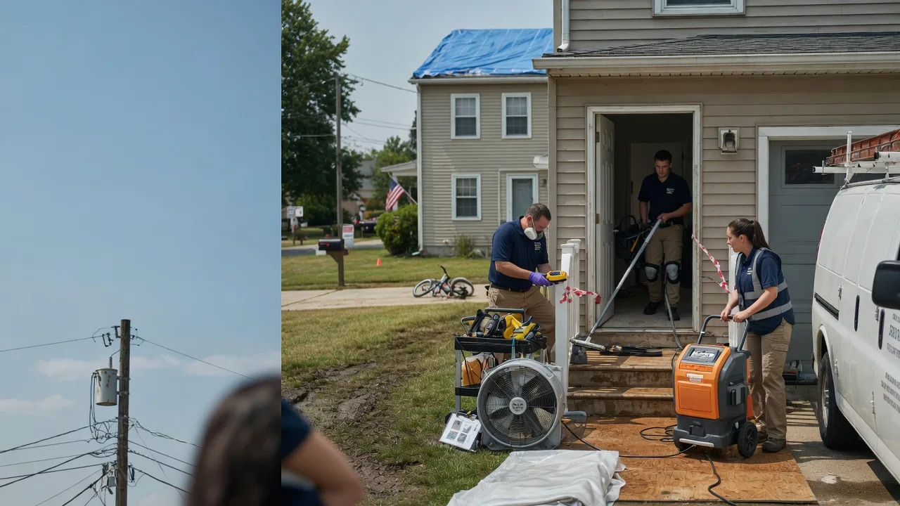 Water Damage Repair in Hermon, ME near me